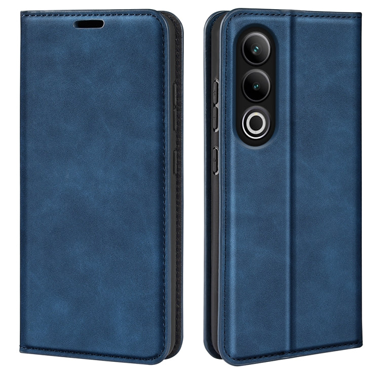 Retro-skin Magnetic Suction Leather Phone Case, For OnePlus Nord 4, For OnePlus Nord CE4 Lite 5G, For OnePlus Ace 3V, For OnePlus 12R