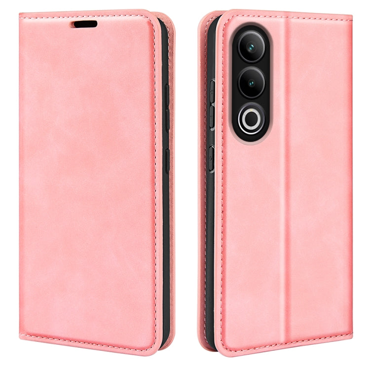 Retro-skin Magnetic Suction Leather Phone Case, For OnePlus Nord 4, For OnePlus Nord CE4 Lite 5G, For OnePlus Ace 3V, For OnePlus 12R