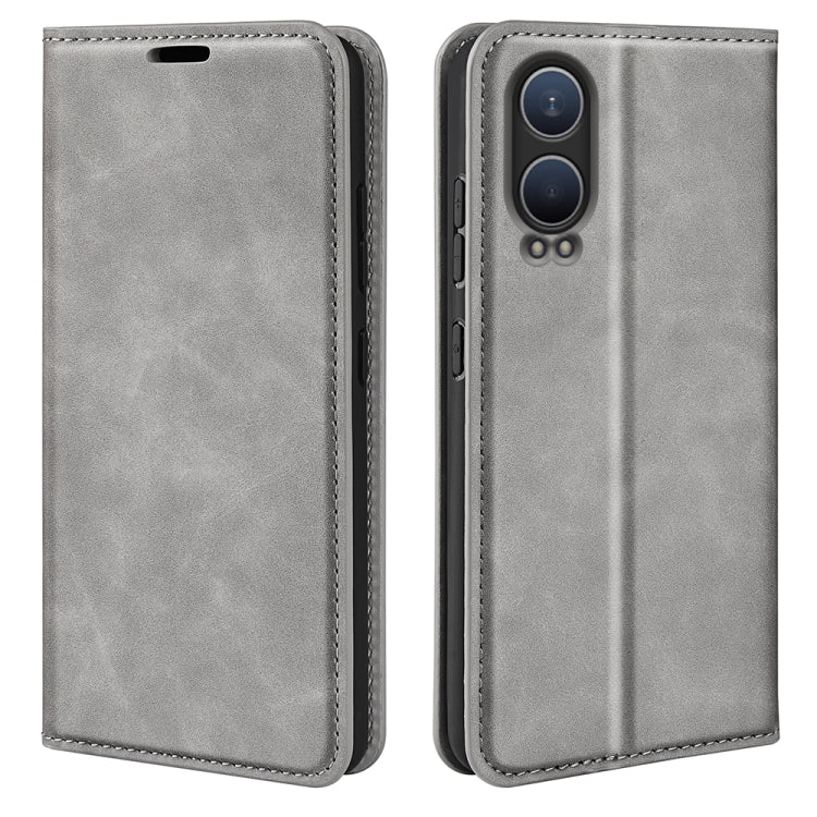 Retro-skin Magnetic Suction Leather Phone Case, For OnePlus Nord 4, For OnePlus Nord CE4 Lite 5G, For OnePlus Ace 3V, For OnePlus 12R