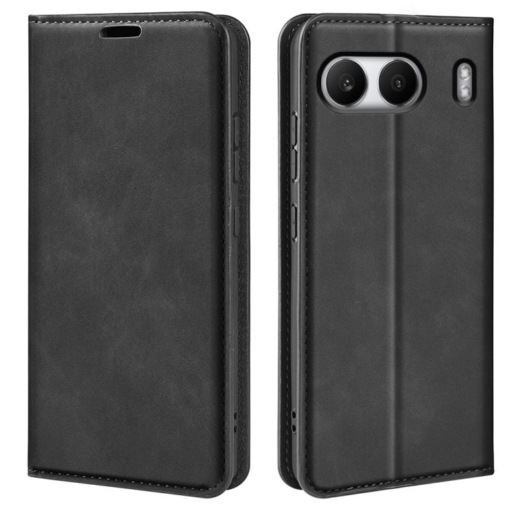Retro-skin Magnetic Suction Leather Phone Case, For OnePlus Nord 4, For OnePlus Nord CE4 Lite 5G, For OnePlus Ace 3V, For OnePlus 12R