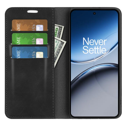 Retro-skin Magnetic Suction Leather Phone Case, For OnePlus Nord 4, For OnePlus Nord CE4 Lite 5G, For OnePlus Ace 3V, For OnePlus 12R