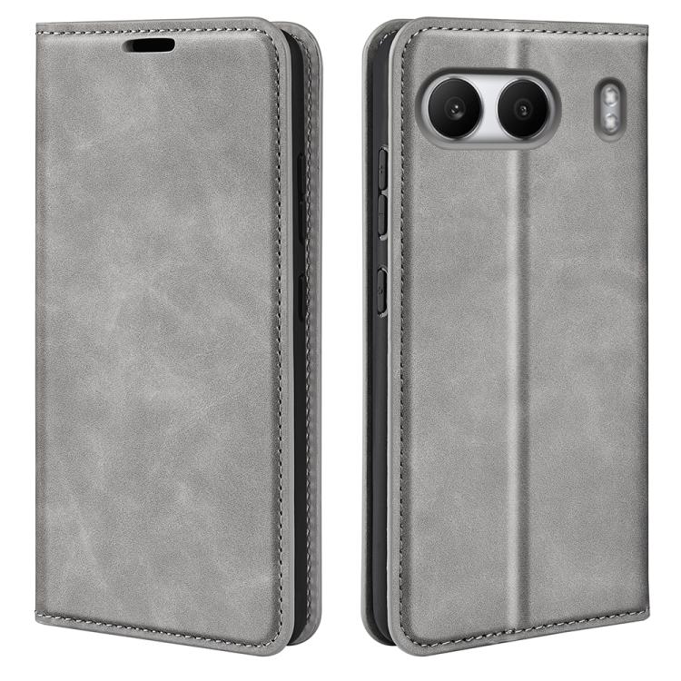 Retro-skin Magnetic Suction Leather Phone Case, For OnePlus Nord 4, For OnePlus Nord CE4 Lite 5G, For OnePlus Ace 3V, For OnePlus 12R