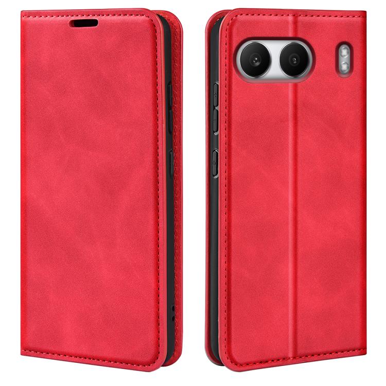 Retro-skin Magnetic Suction Leather Phone Case, For OnePlus Nord 4, For OnePlus Nord CE4 Lite 5G, For OnePlus Ace 3V, For OnePlus 12R