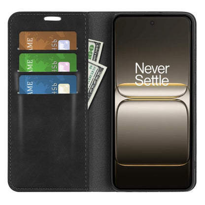 Retro-skin Magnetic Suction Leather Phone Case, For OnePlus Nord CE5 / Ace 5 Racing, For OnePlus 13T, For OnePlus Ace 5 Pro, For OnePlus 13