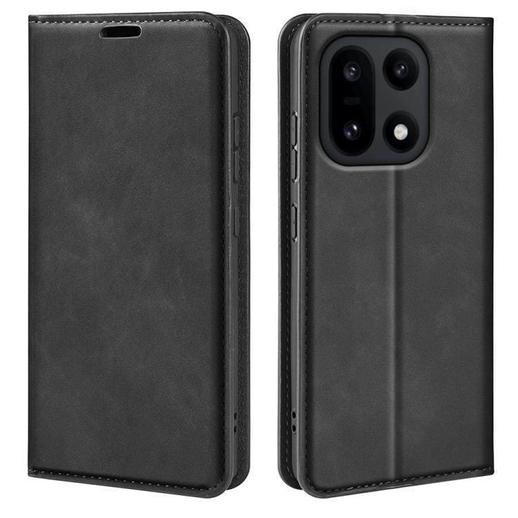 Retro-skin Magnetic Suction Leather Phone Case, For OnePlus Turbo 6 / 6V, For OnePlus 15R / Ace 6 5G / 6T 5G, For OnePlus 15, For OnePlus Nord 5