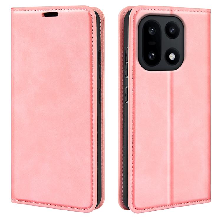 Retro-skin Magnetic Suction Leather Phone Case, For OnePlus Turbo 6 / 6V, For OnePlus 15R / Ace 6 5G / 6T 5G, For OnePlus 15, For OnePlus Nord 5