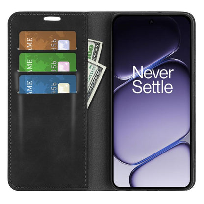Retro-skin Magnetic Suction Leather Phone Case, For OnePlus Turbo 6 / 6V, For OnePlus 15R / Ace 6 5G / 6T 5G, For OnePlus 15, For OnePlus Nord 5