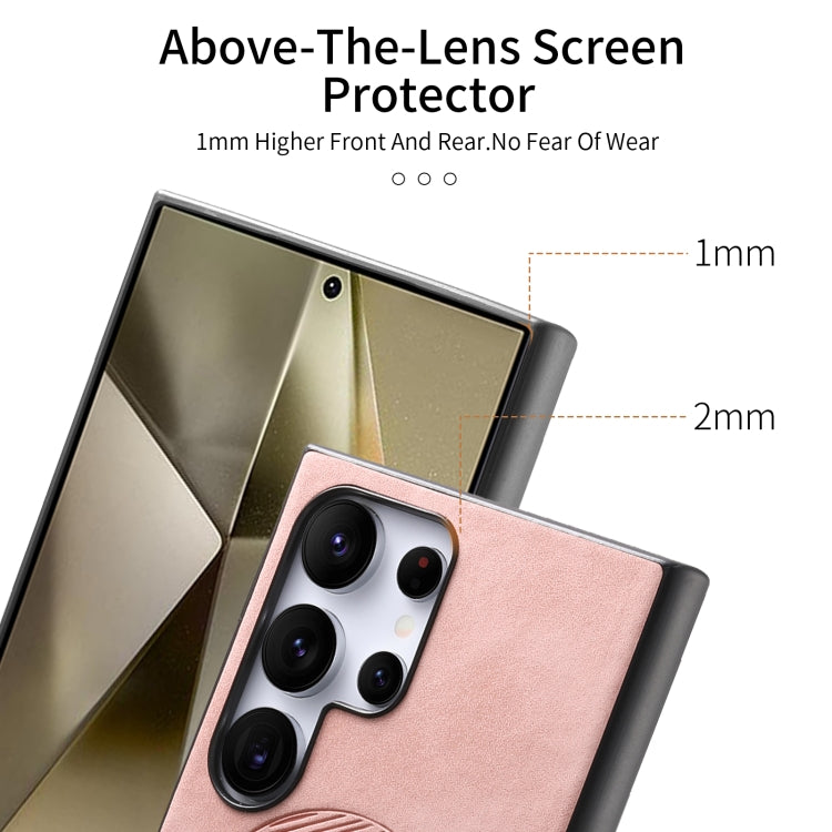 Solid Color Retro Magsafe PU Back Cover Phone Case, For Samsung Galaxy S23 Ultra 5G, For Samsung Galaxy S23+ 5G, For Samsung Galaxy S23 5G