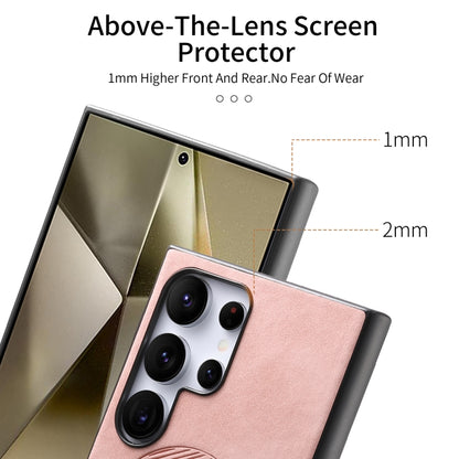 Solid Color Retro Magsafe PU Back Cover Phone Case, For Samsung Galaxy S23 Ultra 5G, For Samsung Galaxy S23+ 5G, For Samsung Galaxy S23 5G