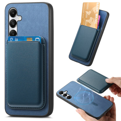Retro Magsafe Card Bag PU Back Cover Phone Case, For Samsung Galaxy A05S, For Samsung Galaxy A25, For Samsung Galaxy S23 FE 5G
