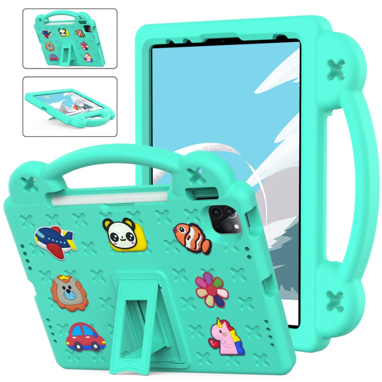 Handle Kickstand Children EVA Shockproof Tablet Case, For iPad Air 13 2026 / 2025 / 2024, For iPad Air 11 2026 / 2025 / 2024, For iPad Pro 13 2025 / 2024, For  iPad Pro 11 2025 / 2024