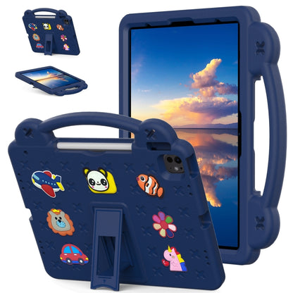Handle Kickstand Children EVA Shockproof Tablet Case, For iPad Air 13 2026 / 2025 / 2024, For iPad Air 11 2026 / 2025 / 2024, For iPad Pro 13 2025 / 2024, For  iPad Pro 11 2025 / 2024