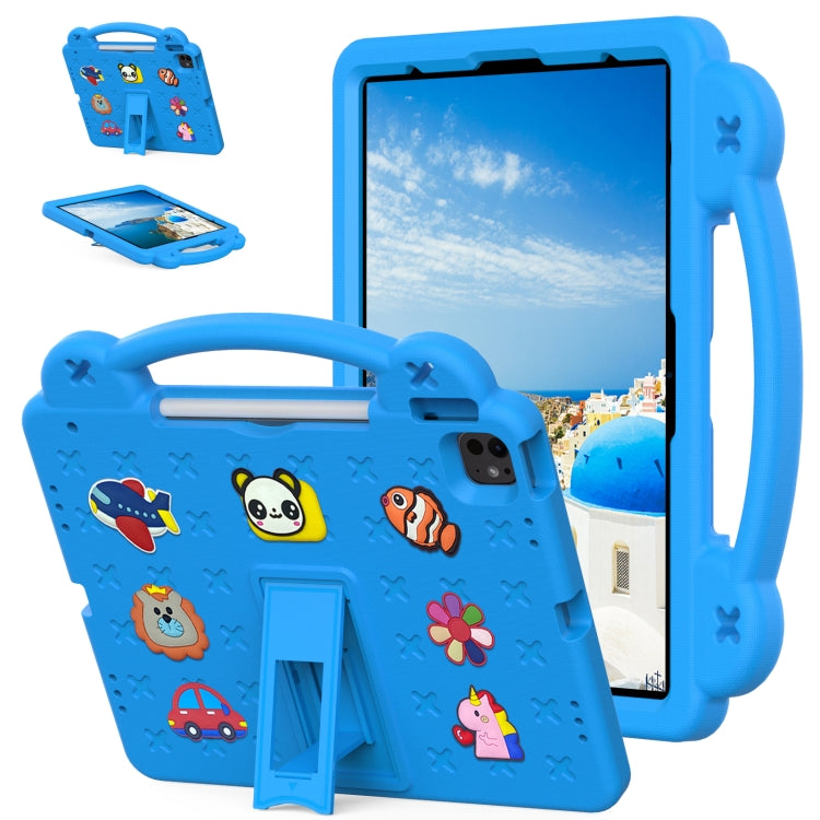 Handle Kickstand Children EVA Shockproof Tablet Case, For iPad Pro 12.9 2022 / 2021