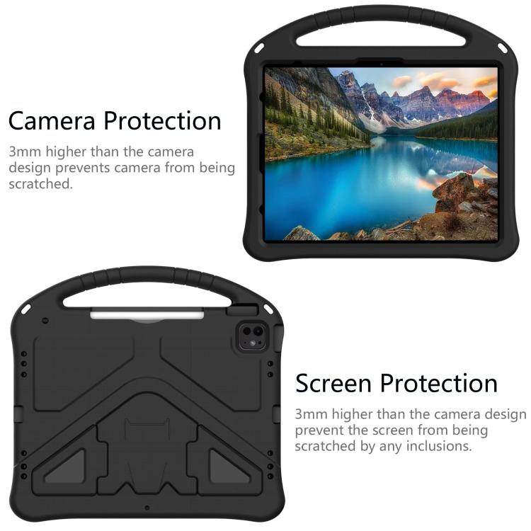 EVA Shockproof Tablet Case with Holder, For iPad Pro 13 2025 / 2024, For iPad Pro 11 2025 / 2024, For iPad Air 11 2025 / 2024, For iPad Air 13 2025 / 2024