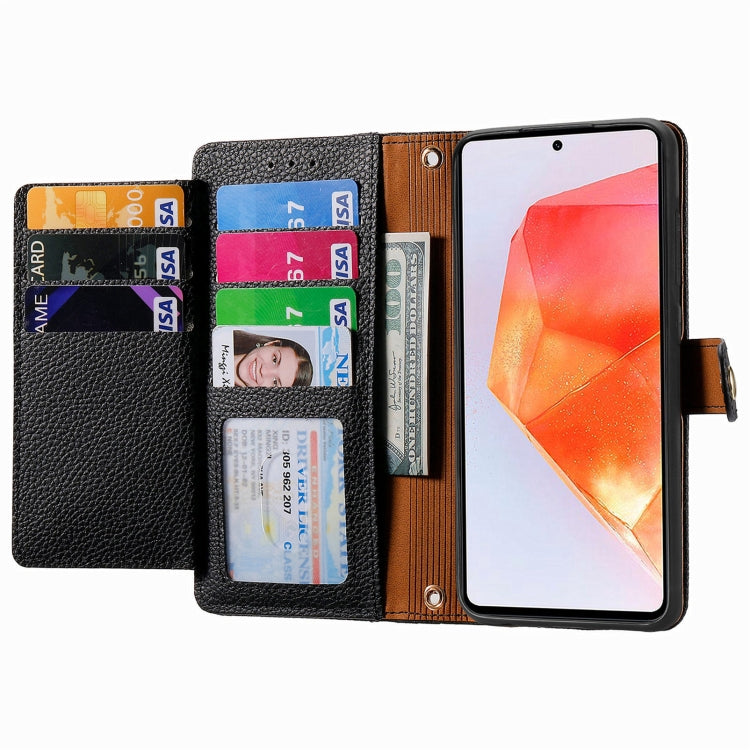 Love Zipper Lanyard Leather Phone Case, For Samsung Galaxy C55, For Samsung Galaxy M55
