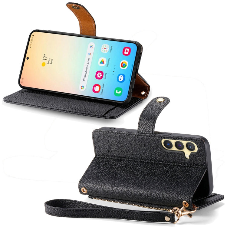 Love Zipper Lanyard Leather Phone Case, For Samsung Galaxy A36 5G, For Samsung Galaxy S25 5G, For Samsung Galaxy S25+ 5G, For Samsung Galaxy S25 Ultra 5G
