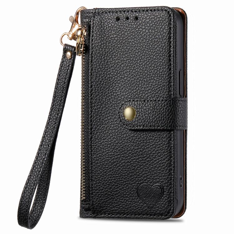 Love Zipper Lanyard Leather Phone Case, For Samsung Galaxy A57 5G, For Samsung Galaxy A37 5G, For Samsung Galaxy S25 Edge 5G, For Samsung Galaxy A56 5G