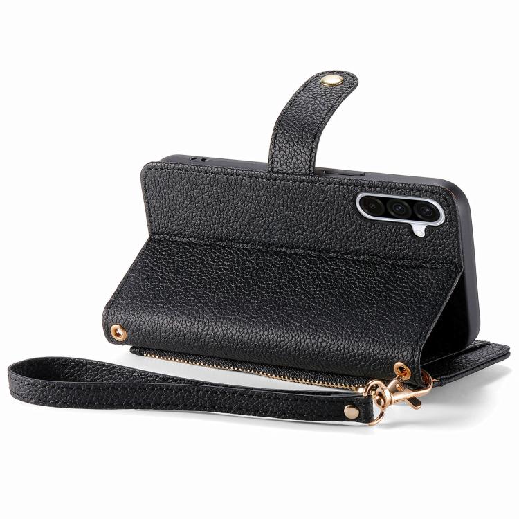 Love Zipper Lanyard Leather Phone Case, For Samsung Galaxy A57 5G, For Samsung Galaxy A37 5G, For Samsung Galaxy S25 Edge 5G, For Samsung Galaxy A56 5G