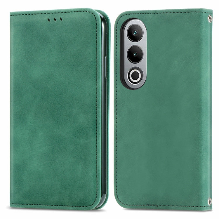 Retro Skin Feel Magnetic Flip Leather Phone Case, For OnePlus Nord CE4, For OnePlus Nord N30 SE