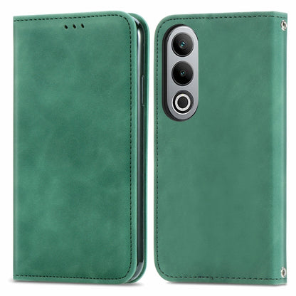 Retro Skin Feel Magnetic Flip Leather Phone Case, For OnePlus Nord CE4, For OnePlus Nord N30 SE