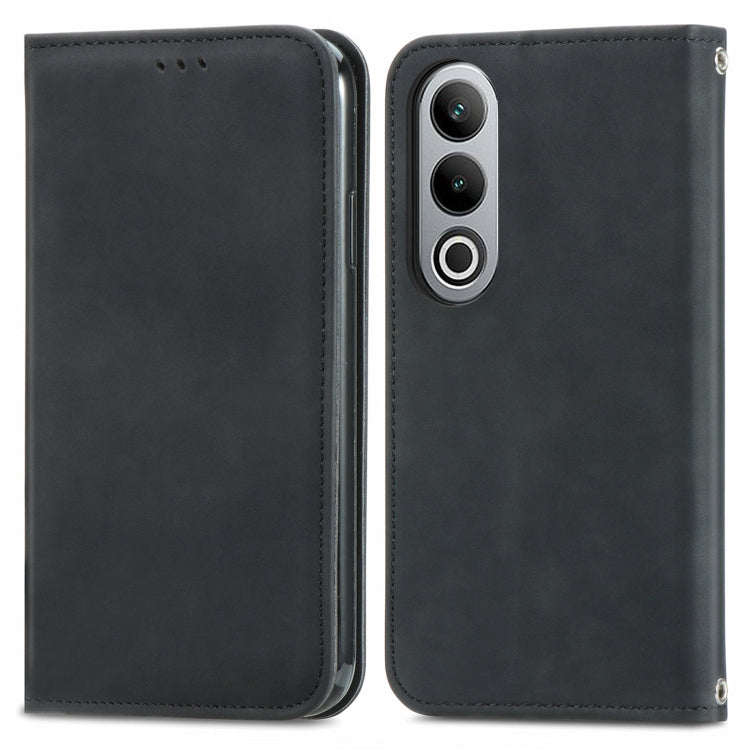 Retro Skin Feel Magnetic Flip Leather Phone Case, For OnePlus Nord CE4, For OnePlus Nord N30 SE