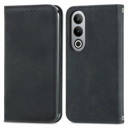 Retro Skin Feel Magnetic Flip Leather Phone Case, For OnePlus Nord CE4, For OnePlus Nord N30 SE