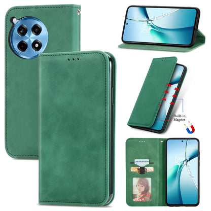 Retro Skin Feel Magnetic Flip Leather Phone Case, For OnePlus Ace 6 Ultra, For OnePlus  Nord 4, For OnePlus Ace 3 Pro, For OnePlus CE 4 Lite
