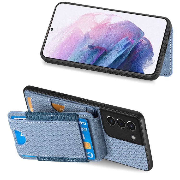 Carbon Fiber Vertical Flip Wallet Stand Phone Case, For Samsung Galaxy S22+ 5G, For Samsung Galaxy S22 5G, For Samsung Galaxy A13 5G, For Samsung Galaxy M32 4G