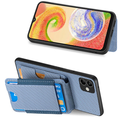Carbon Fiber Vertical Flip Wallet Stand Phone Case, For Samsung Galaxy A12 5G, For Samsung Galaxy S20 FE, For Samsung Galaxy A53 5G, For Samsung Galaxy A72 5G