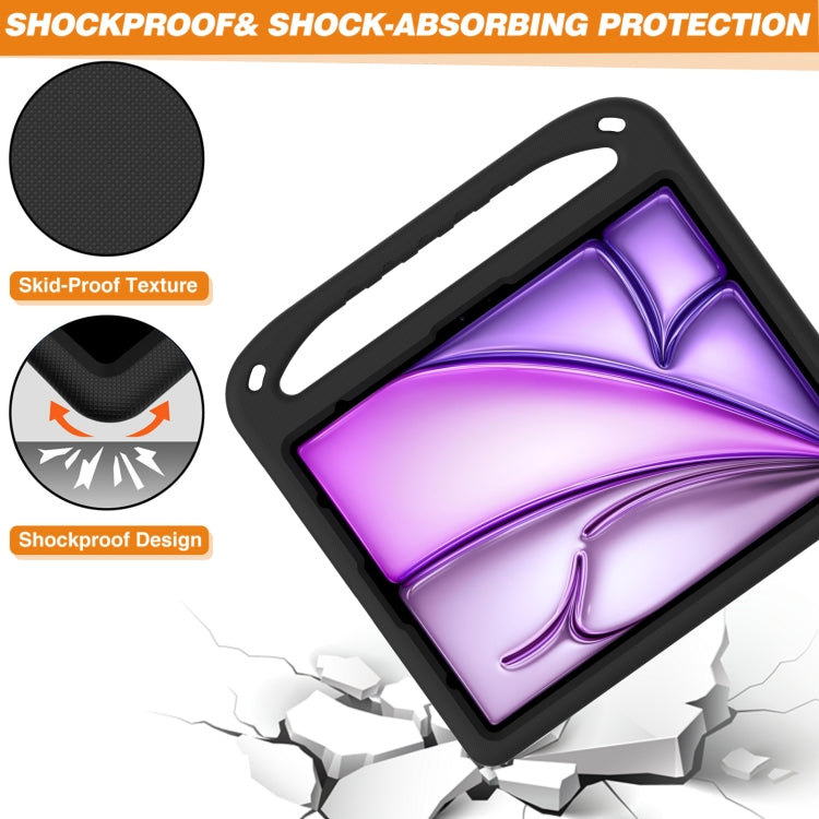Handle EVA Shockproof Tablet Case with Holder, For iPad Pro 13 2025 / 2024, For iPad Air 11 2025 / 2024 / Pro 11 2024, For iPad Air 13 2025 / 2024