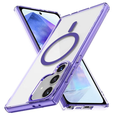 Ice Color Magnetic Series TPU Hybrid Acrylic Magsafe Phone Case, For Samsung Galaxy S24 FE 5G, For Samsung Galaxy A15 5G, For Samsung Galaxy A55 5G
