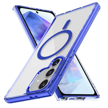 Ice Color Magnetic Series TPU Hybrid Acrylic Magsafe Phone Case, For Samsung Galaxy S24 FE 5G, For Samsung Galaxy A15 5G, For Samsung Galaxy A55 5G