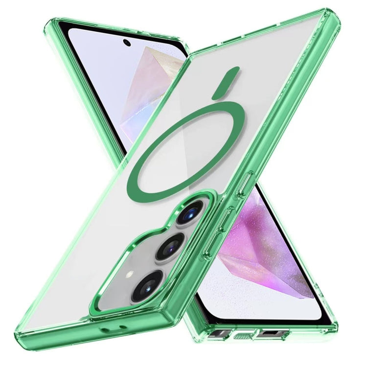 Ice Color Magnetic Series TPU Hybrid Acrylic Magsafe Phone Case, For Samsung Galaxy A35 5G, For Samsung Galaxy S24 Ultra 5G, For Samsung Galaxy S24+ 5G
