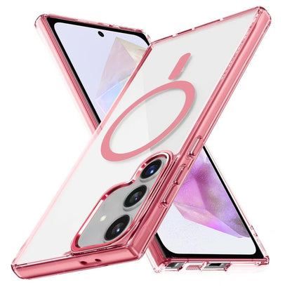 Ice Color Magnetic Series TPU Hybrid Acrylic Magsafe Phone Case, For Samsung Galaxy A35 5G, For Samsung Galaxy S24 Ultra 5G, For Samsung Galaxy S24+ 5G