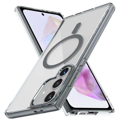 Ice Color Magnetic Series TPU Hybrid Acrylic Magsafe Phone Case, For Samsung Galaxy A35 5G, For Samsung Galaxy S24 Ultra 5G, For Samsung Galaxy S24+ 5G