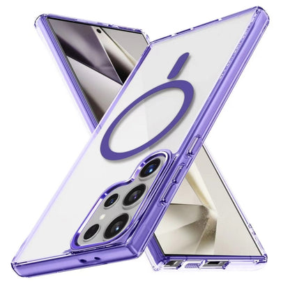 Ice Color Magnetic Series TPU Hybrid Acrylic Magsafe Phone Case, For Samsung Galaxy A35 5G, For Samsung Galaxy S24 Ultra 5G, For Samsung Galaxy S24+ 5G