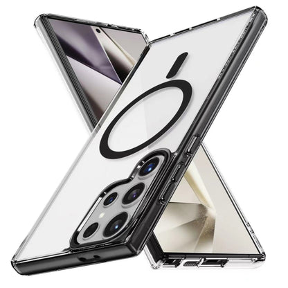 Ice Color Magnetic Series TPU Hybrid Acrylic Magsafe Phone Case, For Samsung Galaxy A35 5G, For Samsung Galaxy S24 Ultra 5G, For Samsung Galaxy S24+ 5G
