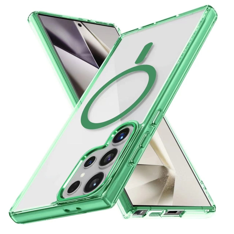 Ice Color Magnetic Series TPU Hybrid Acrylic Magsafe Phone Case, For Samsung Galaxy A35 5G, For Samsung Galaxy S24 Ultra 5G, For Samsung Galaxy S24+ 5G