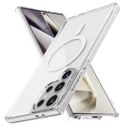 Ice Color Magnetic Series TPU Hybrid Acrylic Magsafe Phone Case, For Samsung Galaxy A35 5G, For Samsung Galaxy S24 Ultra 5G, For Samsung Galaxy S24+ 5G