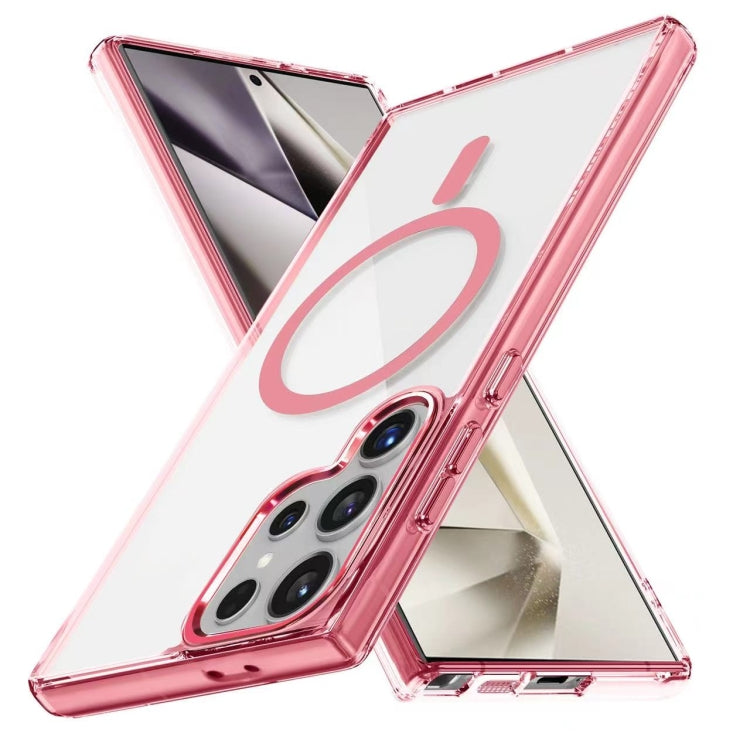 Ice Color Magnetic Series TPU Hybrid Acrylic Magsafe Phone Case, For Samsung Galaxy A35 5G, For Samsung Galaxy S24 Ultra 5G, For Samsung Galaxy S24+ 5G