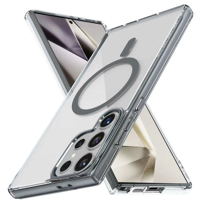 Ice Color Magnetic Series TPU Hybrid Acrylic Magsafe Phone Case, For Samsung Galaxy A35 5G, For Samsung Galaxy S24 Ultra 5G, For Samsung Galaxy S24+ 5G