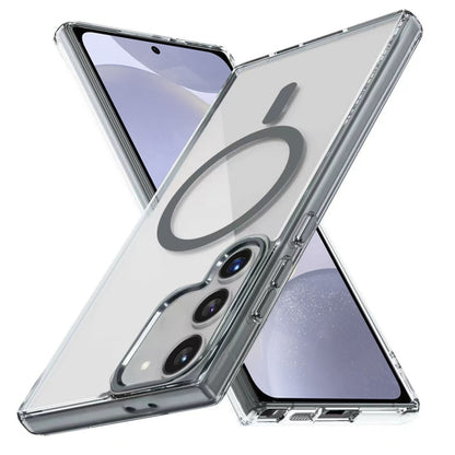 Ice Color Magnetic Series TPU Hybrid Acrylic Magsafe Phone Case, For Samsung Galaxy A35 5G, For Samsung Galaxy S24 Ultra 5G, For Samsung Galaxy S24+ 5G