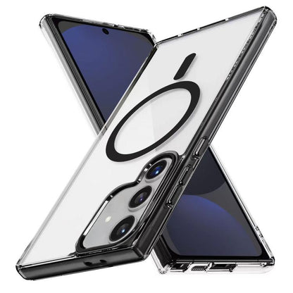 Ice Color Magnetic Series TPU Hybrid Acrylic Magsafe Phone Case, For Samsung Galaxy S24 FE 5G, For Samsung Galaxy A15 5G, For Samsung Galaxy A55 5G