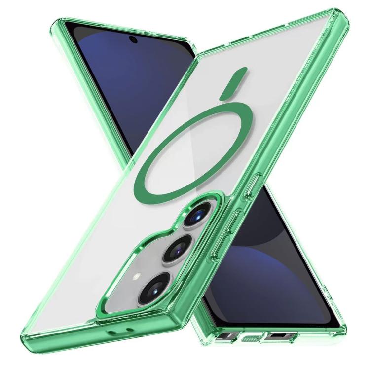Ice Color Magnetic Series TPU Hybrid Acrylic Magsafe Phone Case, For Samsung Galaxy S24 FE 5G, For Samsung Galaxy A15 5G, For Samsung Galaxy A55 5G