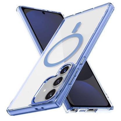 Ice Color Magnetic Series TPU Hybrid Acrylic Magsafe Phone Case, For Samsung Galaxy S24 FE 5G, For Samsung Galaxy A15 5G, For Samsung Galaxy A55 5G