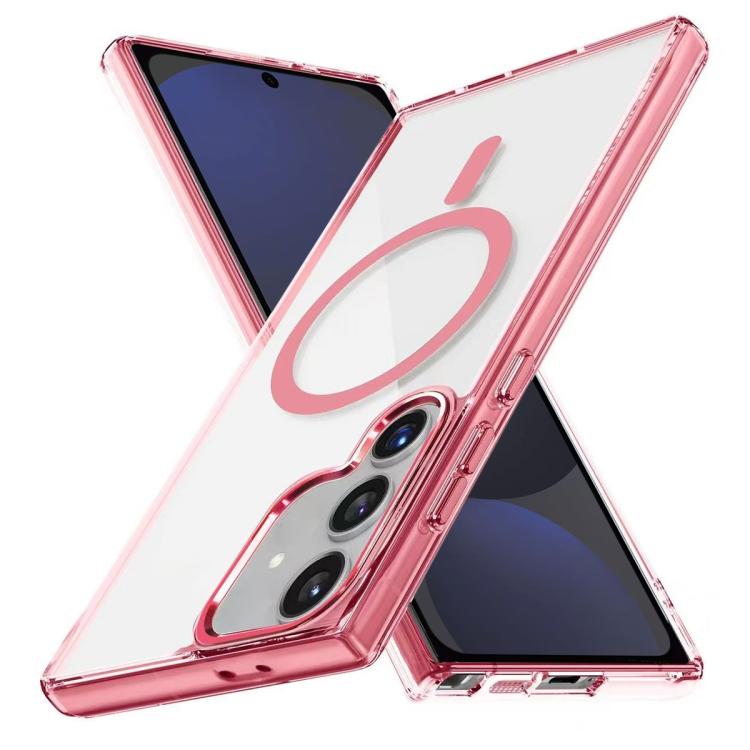 Ice Color Magnetic Series TPU Hybrid Acrylic Magsafe Phone Case, For Samsung Galaxy S24 FE 5G, For Samsung Galaxy A15 5G, For Samsung Galaxy A55 5G