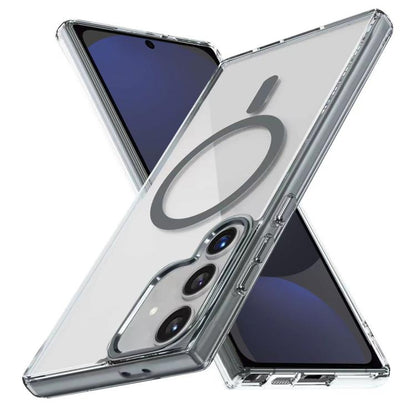 Ice Color Magnetic Series TPU Hybrid Acrylic Magsafe Phone Case, For Samsung Galaxy S24 FE 5G, For Samsung Galaxy A15 5G, For Samsung Galaxy A55 5G