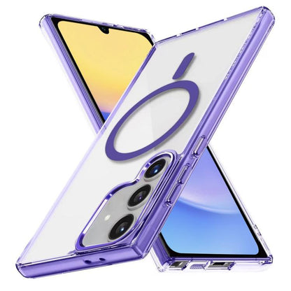 Ice Color Magnetic Series TPU Hybrid Acrylic Magsafe Phone Case, For Samsung Galaxy S24 FE 5G, For Samsung Galaxy A15 5G, For Samsung Galaxy A55 5G