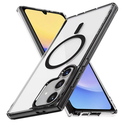 Ice Color Magnetic Series TPU Hybrid Acrylic Magsafe Phone Case, For Samsung Galaxy S24 FE 5G, For Samsung Galaxy A15 5G, For Samsung Galaxy A55 5G