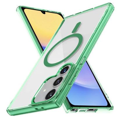 Ice Color Magnetic Series TPU Hybrid Acrylic Magsafe Phone Case, For Samsung Galaxy S24 FE 5G, For Samsung Galaxy A15 5G, For Samsung Galaxy A55 5G